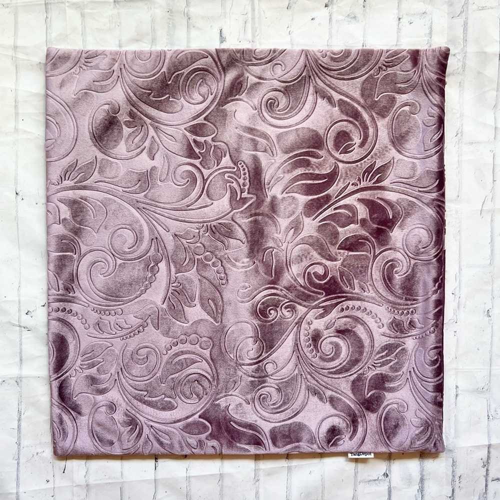 Tangdepot heavy embossed velvet pillow cover